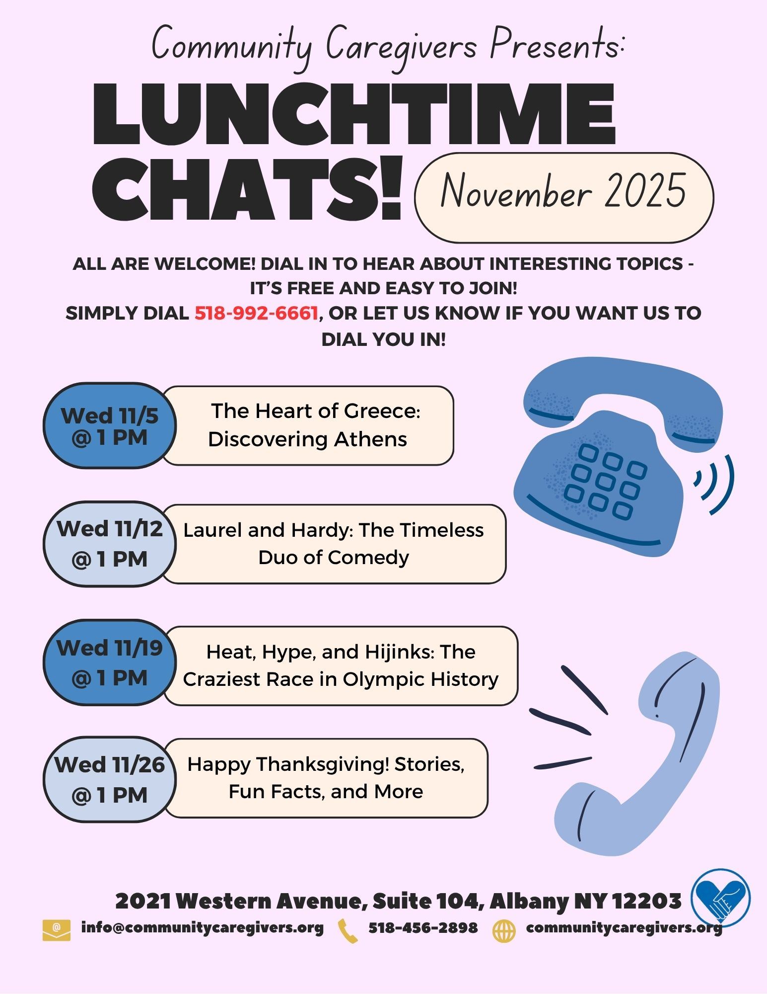 November 2025 Lunchtime Chats (1)